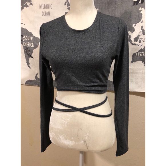 Victoria's Secret Tops - Victoria Sport Tie Crop Top